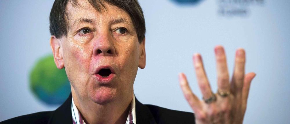 Umweltministerin Barbara Hendricks (SPD) sagt: "Die ganze Regierung hält am 40-Prozent-Ziel fest. Das geht schon gut." Am Mittwoch ist ihr Klimaaktionsprogramm im Kabinett.