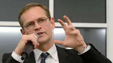 Selbst Probleme, die angepackt werden, hat man oft nicht im Griff. Berlins Regierender Bürgermeister Michael Müller.
