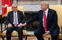 Das letzte Treffen zwischen Jean-Claude Juncker und Donald Trump liegt nicht weit zurück. Im Juli traf man sich zum G20 Spitzentreffen