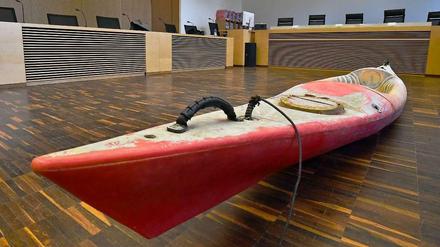 Beweisstück. An dieses Boot soll der Investmentbanker Stefan T. gefesselt worden sein. Doch es gibt Ungereimtheiten in der Darstellung des Opfers. Dennoch verbot der Chefermittler