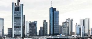 Frankfurts Banken-Skyline