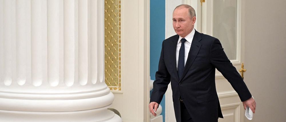 Der russische Präsident Wladimir Putin. 