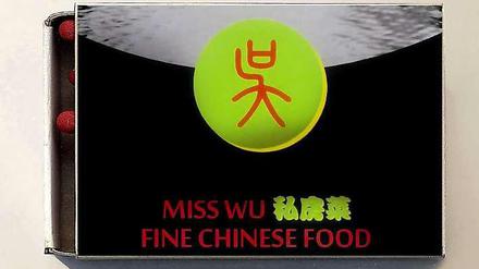 Miss Wu, Königin-Luise-Straße 71, Dahlem, Tel. 89540001, geöffnet täglich 11-23 Uhr.