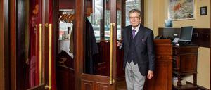 Französischer Charme. Patrick Willems liebt es, die Gäste im Ganymed willkommen zu heißen.