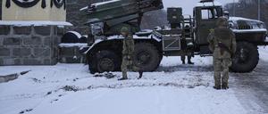 In der Ukraine hat der Winter bereits begonnen.