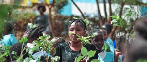 Elizabeth Wathuti aus Kenia