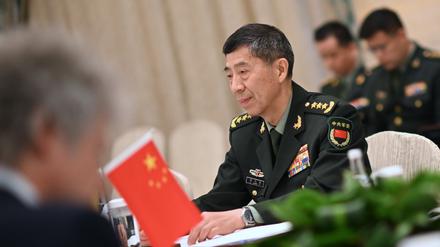 Der chinesische Verteidigungsminister General Li Shangfu.