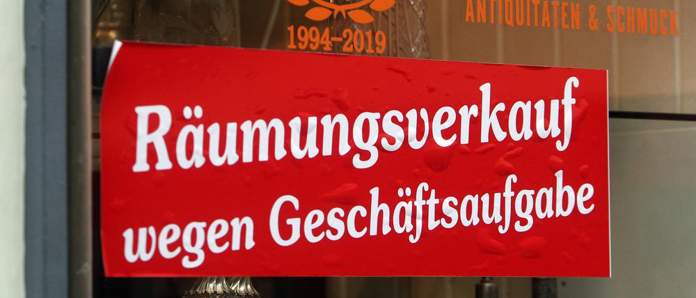 Die Corona-Lockdown-Maßnahmen machten Händlern und Gastronomen Probleme. Doch sie wurden vom Staat unterstützt