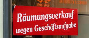 Die Corona-Lockdown-Maßnahmen machten Händlern und Gastronomen Probleme. Doch sie wurden vom Staat unterstützt