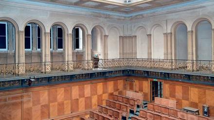 Der große Hörsaal des Robert-Koch-Forums.