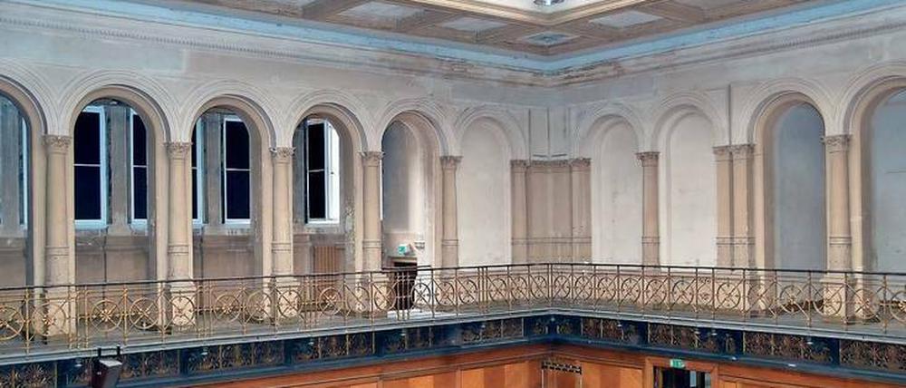 Der große Hörsaal des Robert-Koch-Forums.