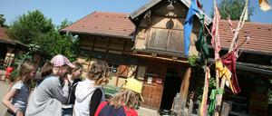 Kleine Berühmtheit im Norden Berlins. Der Kinderbauernhof in Pankow existiert seit 1991.