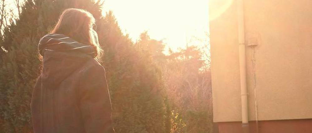Nur zwei Schnuller am Schlüsselbund von Melanie Werner deuten darauf hin, dass es noch eine andere Welt in ihrem Leben gibt.