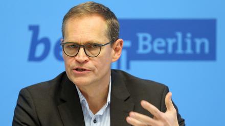 Michael Müller (SPD), Regierender Bürgermeister von Berlin.