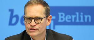 Michael Müller (SPD), Regierender Bürgermeister von Berlin.