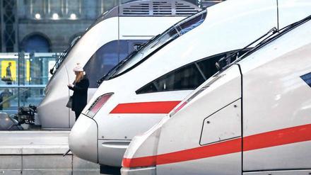 Am Start. Die Bahn ist optimistisch, die Reisewelle dieses Jahr ohne Chaos zu bewältigen. 