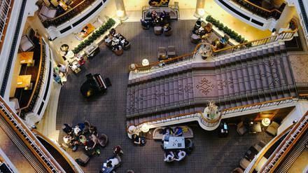 Die Reihe "Music for Hotel Bars" wurde im Juni in der Lobby des Westin Grand eröffnet.