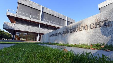 Das Bundesverfassungsgericht in Karlsruhe.