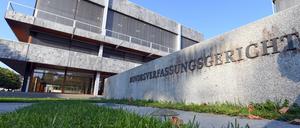 Das Bundesverfassungsgericht in Karlsruhe.