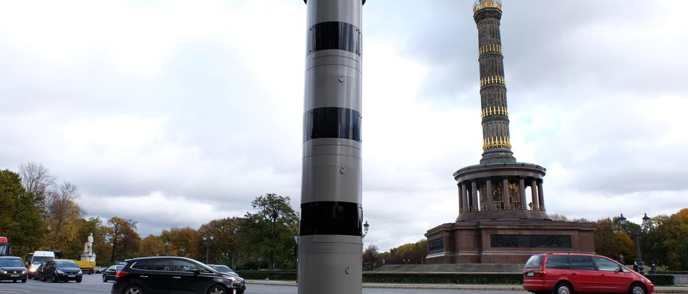 Im bundesweiten Vergleich lösen Blitzer in Berlin nur selten aus.