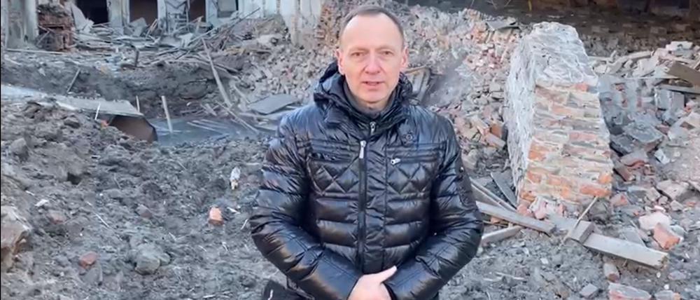 Bürgermeister Vladyslav Atroshenko