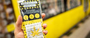 Mit einer Marketing-Aktion rund um das Thema Hanf testet die BVG derzeit die gesellschaftliche Akzeptanz rund um die ikonische Pflanze. 