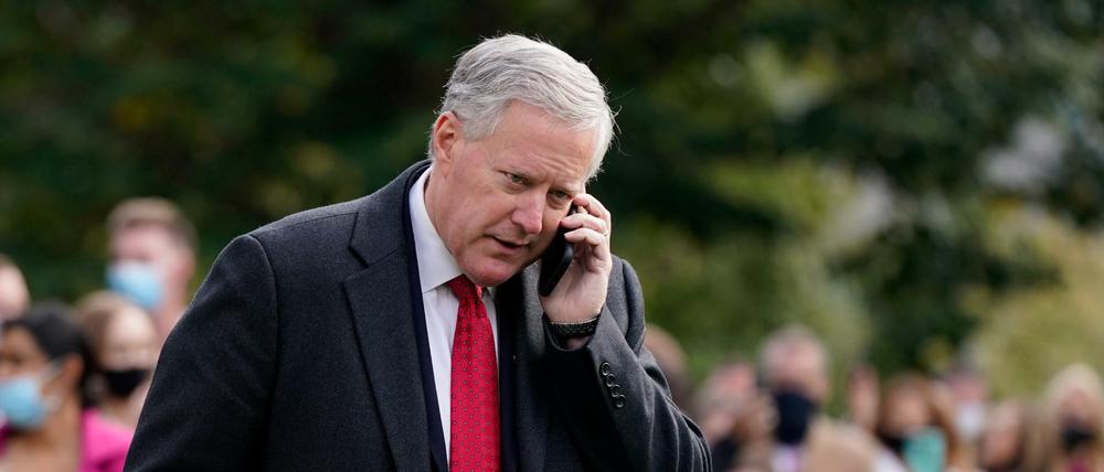 Mark Meadows, früherer Stabschef im Weißen Haus (Archivbild)