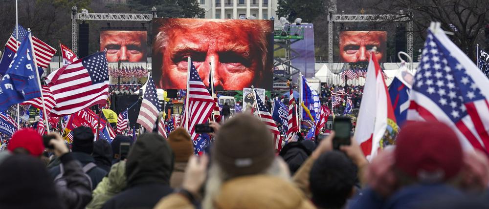 Am 6. Januar 2021 stürmten Anhänger von Donald Trump das Kapitol.