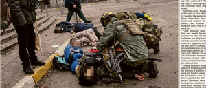 Lynsey Addario zeigt das Sterben in der Ukraine.