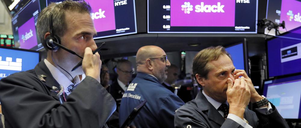 Bange Blicke: Nicht jedes Einhorn schlägt sich gut an der Börse.