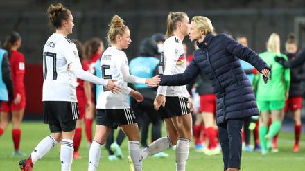 Martina Voss-Tecklenburg ist seit November 2018 Bundestrainerin.