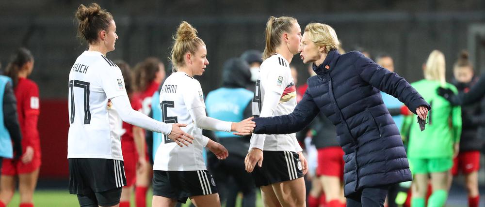 Martina Voss-Tecklenburg ist seit November 2018 Bundestrainerin.