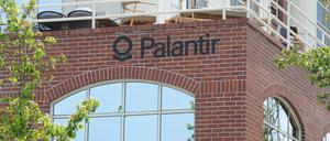 Der Hauptsitz von Palantir im kalifornischen Palo Alto