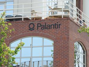 Der Hauptsitz von Palantir im kalifornischen Palo Alto