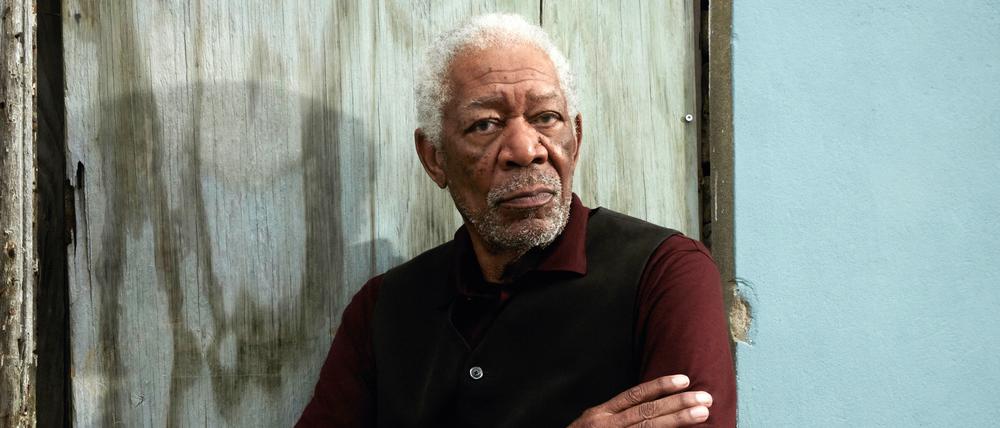 Hollywood-Schauspieler Morgan Freeman.