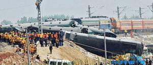 Zugunglück in China