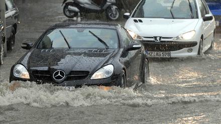 Unwetter in Mainz