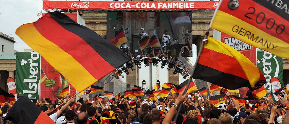 EURO 2008  - Fanmeile Halbfinale Deutschland - Türkeile