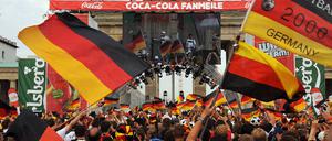 EURO 2008 - Fanmeile Halbfinale Deutschland - Türkeile