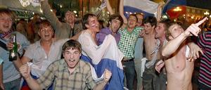 EURO 2008 - Jubel in Moskau