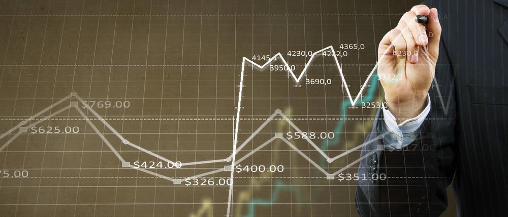 An der Börse sind die Kurse zuletzt eingebrochen.