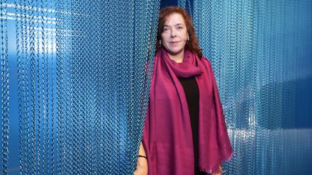 Elena Bashkirova in der neuen Dauerausstellung des Jüdischen Museums Berlin.