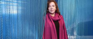 Elena Bashkirova in der neuen Dauerausstellung des Jüdischen Museums Berlin.