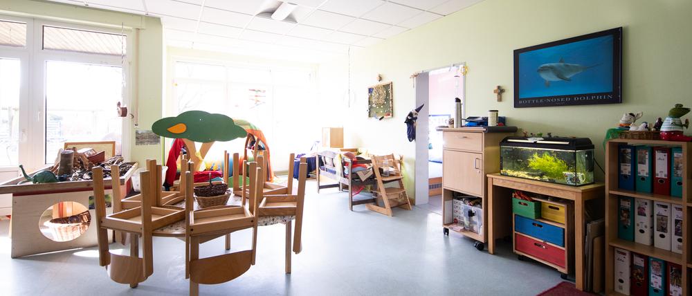 Verwaiste Kitas gab es allerorten in Deutschland im Frühjahr 2020.