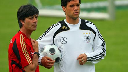 Ballack und Löw