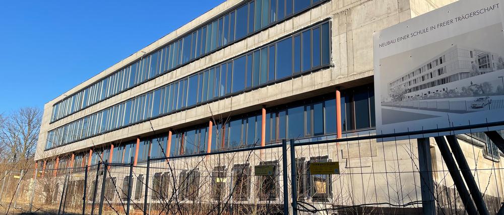 Der Rohbau im März 2022 Glockenturmstraße.