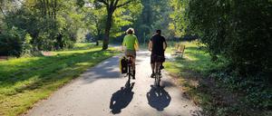 Radschnellwege sollen 4 Meter breit sein.