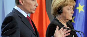 Merkel und Putin