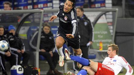HSV siegt gegen die Bayern