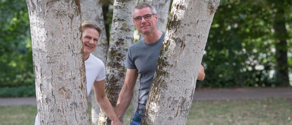 Eine Kennenlernphase gab es bei Silke Herold und Steffen Wetzel nicht – die Kontaktbeschränkungen ließen ihnen keine Wahl.